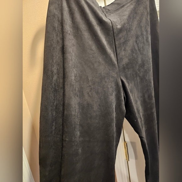 Express High Waisted Faux Suede Leggings Size L NWT - Picture 3 of 7